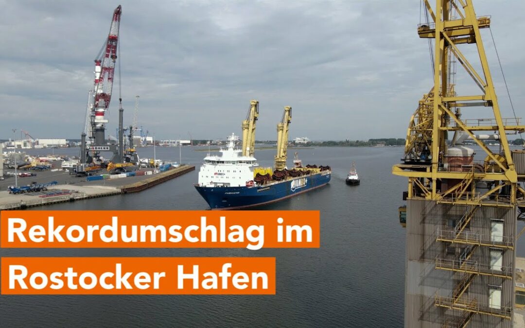 Überseehafen Rostock mit Rekordumschlag 2023