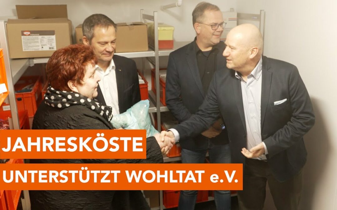 Kaufmannschaft förderte mit 35.000 € Bau einer Kühlzelle für Rostocker Suppenküche