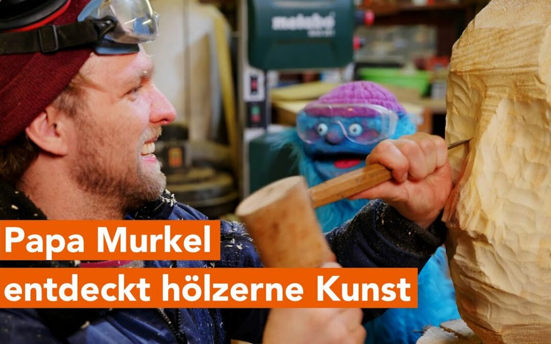 Papa Murkel zu Besuch bei Künstler Jakob