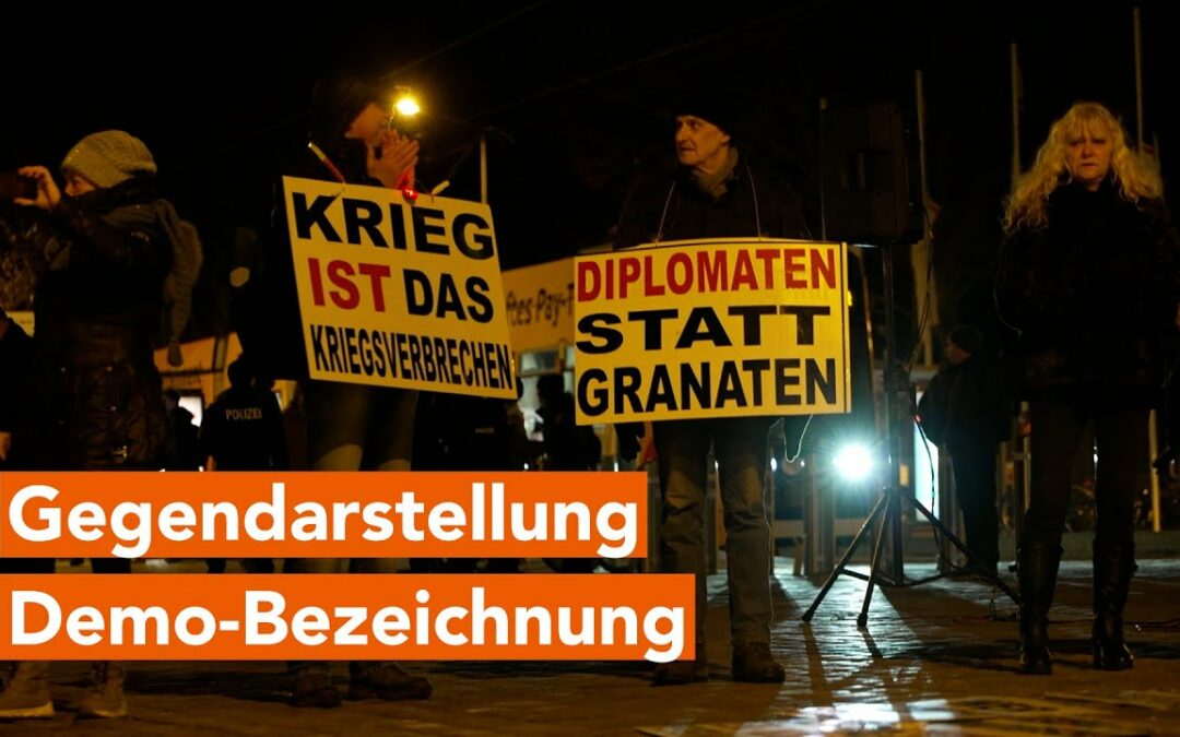 Gegendarstellung – Demo-Bezeichnung