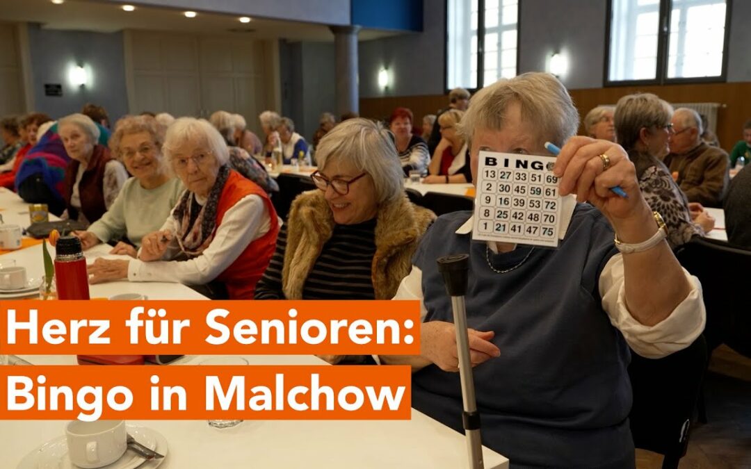 Malchower Initiative zeigt Herz für Senioren: 7. Bingo-Nachmittag