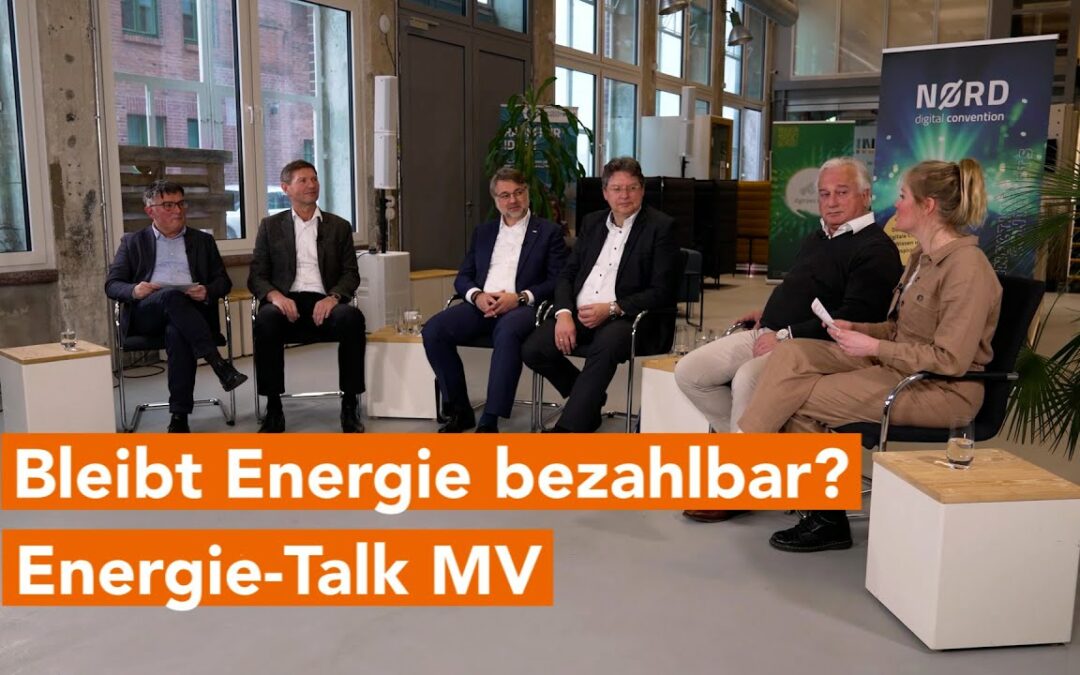 Bleibt Energie bezahlbar? Energie-Talk MV aus dem Innovation Port Wismar