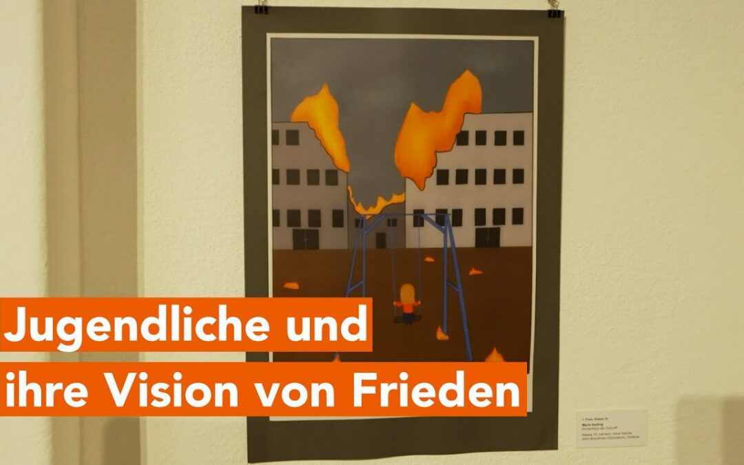 Jugendliche und ihre Vision von Frieden in der Galerie Wollhalle Güstrow