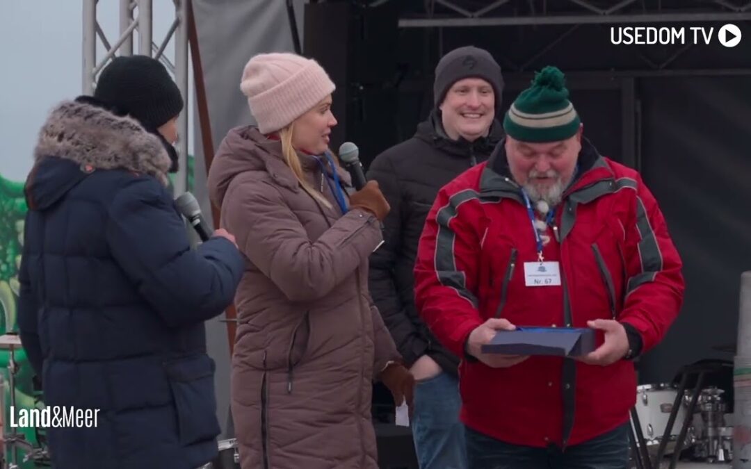 Das 21. Winterstrandkorb­fest mit Welt­meisterschaft im Strandkorbsprint auf Usedom