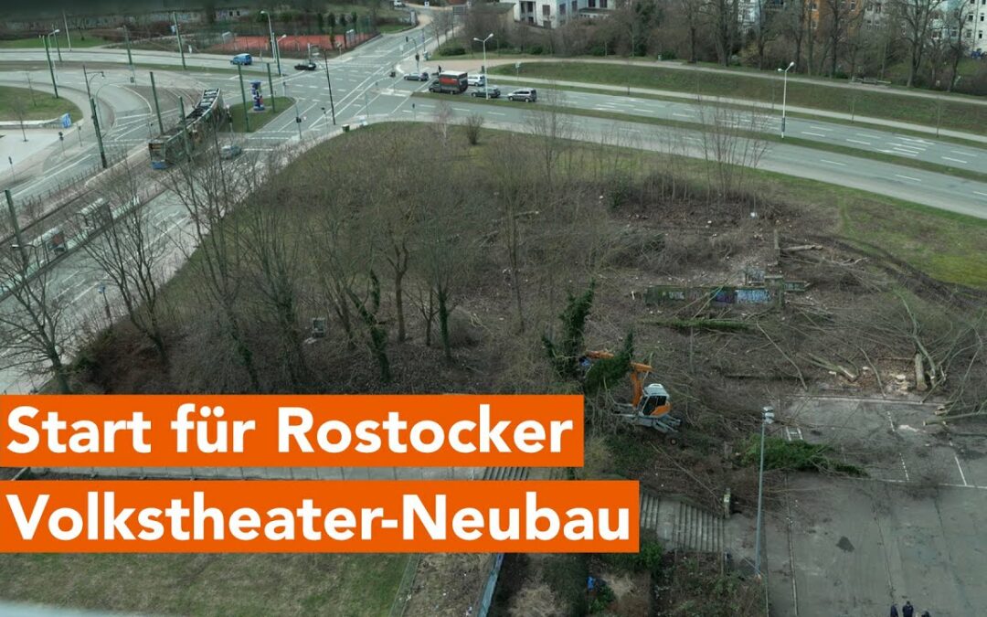 Baustart für Neubau des Rostocker Volkstheaters