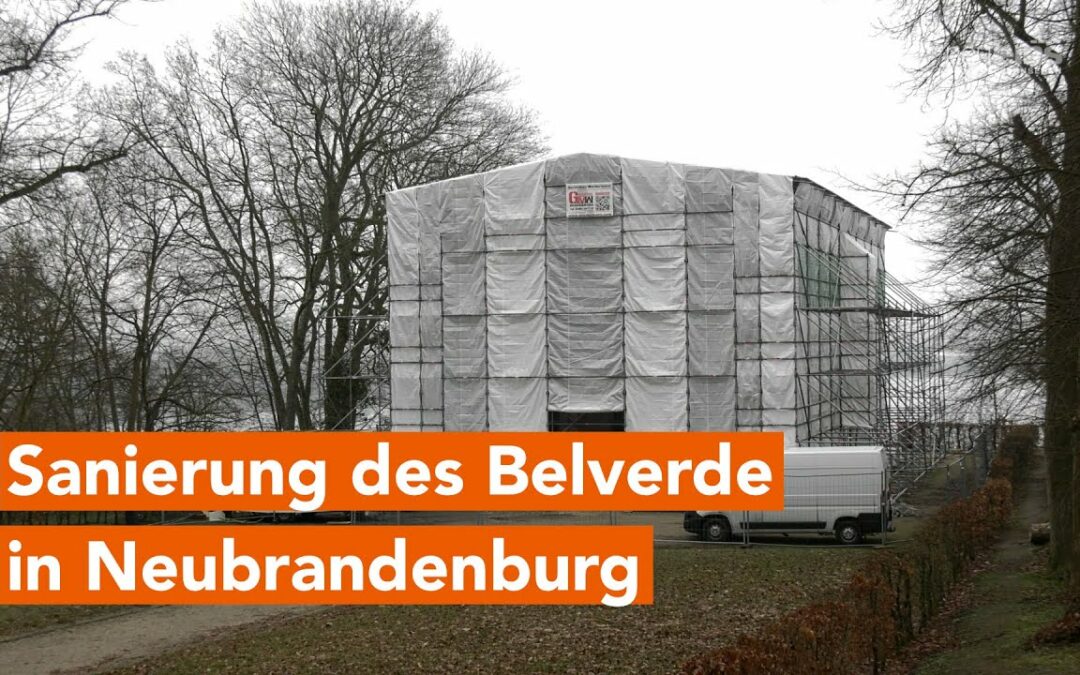 Neubrandenburger Belvedere erhält neues Aussehen