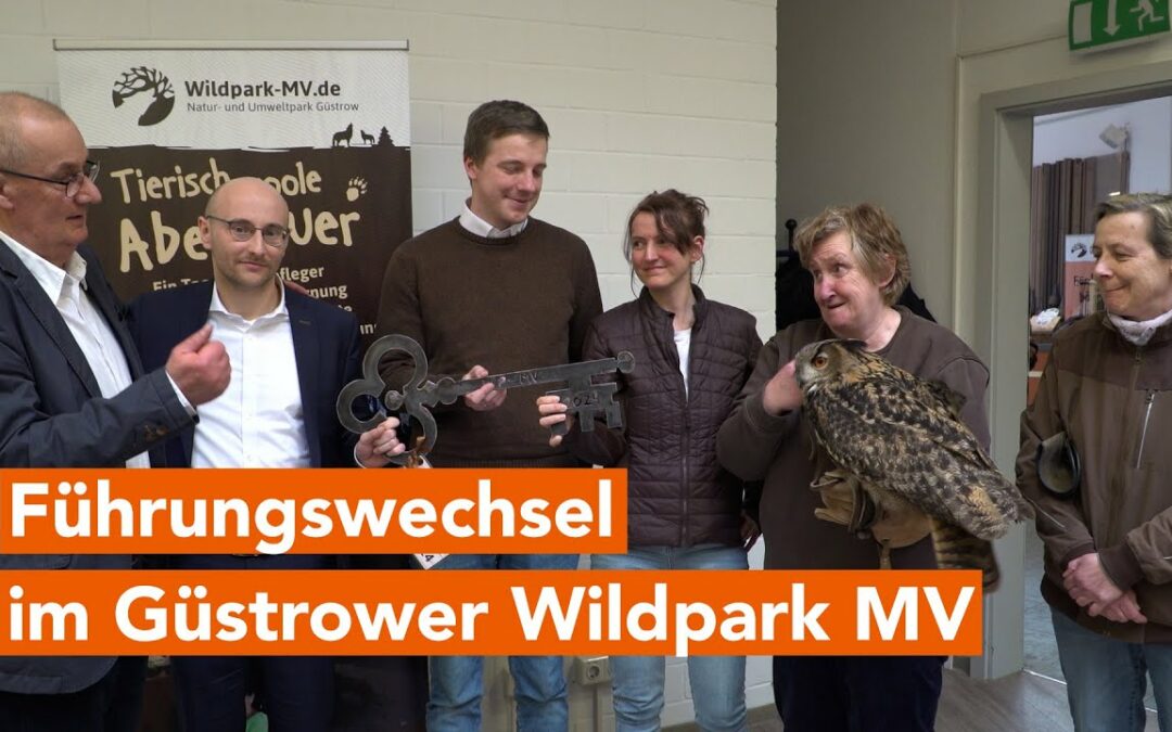 Führungswechsel im Güstrower Wildpark MV – Langjähriger Parkchef Klaus Tuscher geht in den Ruhestand