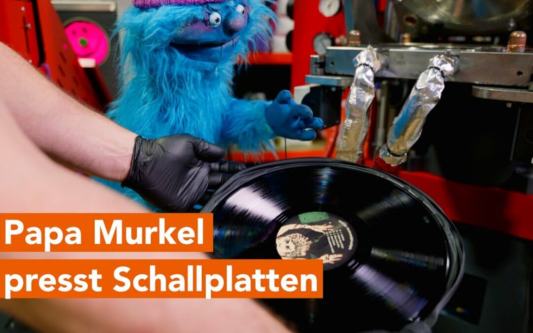 Wir erfahren mit Papa Murkel wie Schallplatten gepresst werden