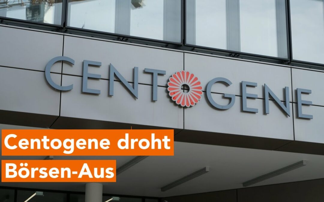 Biotech-Unternehmen Centogene droht der Ausschluss aus der New Yorker Börse