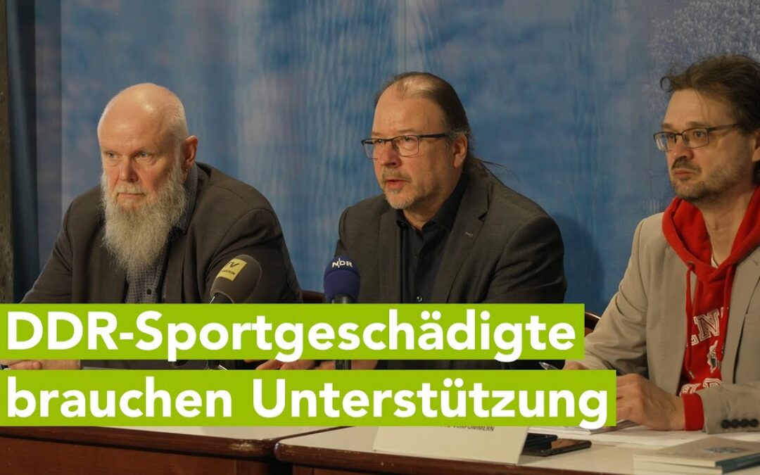 Zeitzeuge berichtet über Gräueltaten in der DDR-Sportkultur in Landespressekonferenz