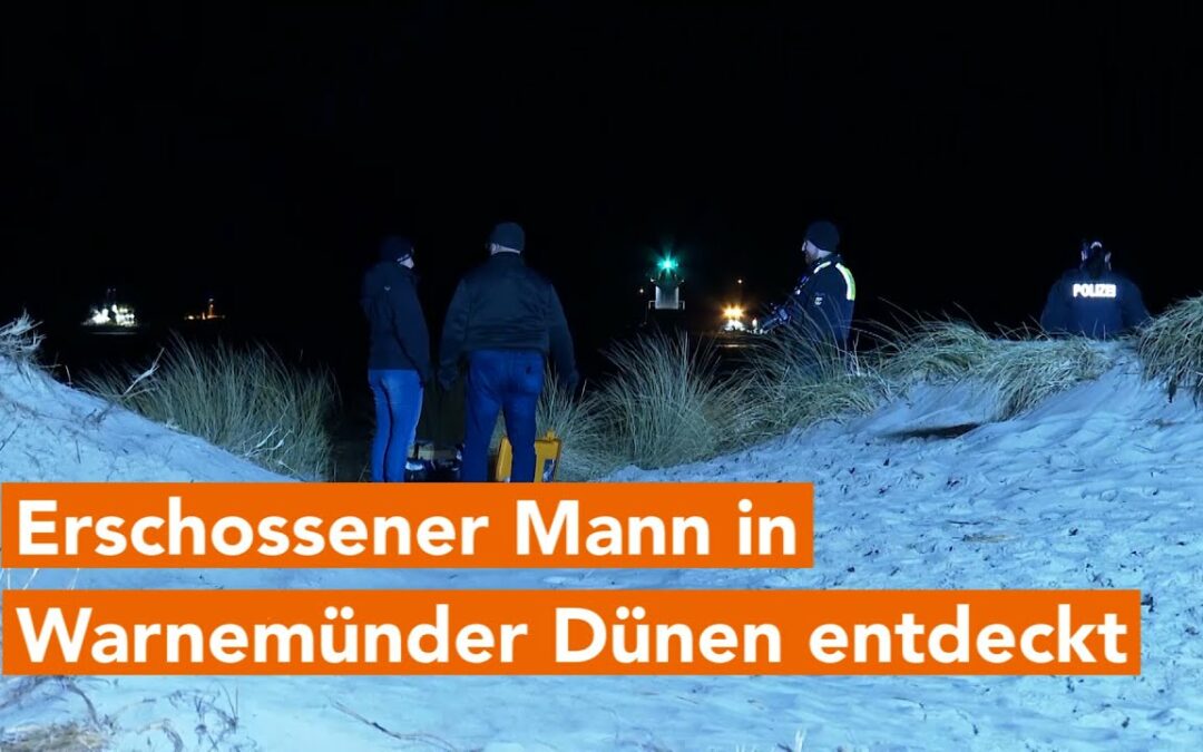 Erschossener Mann in Warnemünder Dünen entdeckt