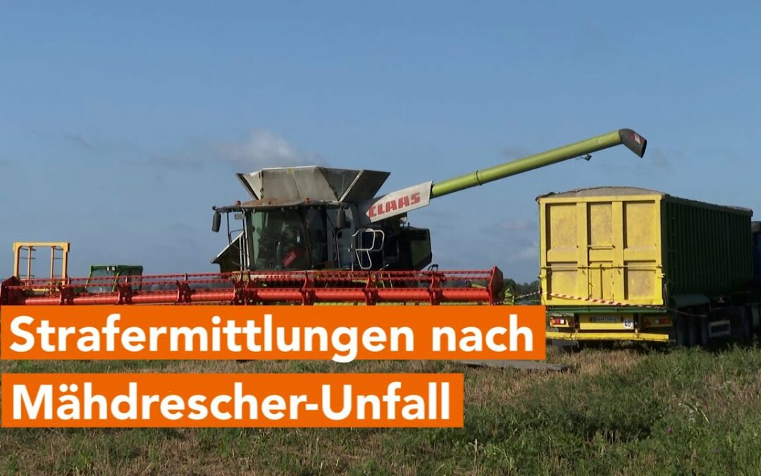 Strafermittlungen nachdem Landwirt beide Beine verlor