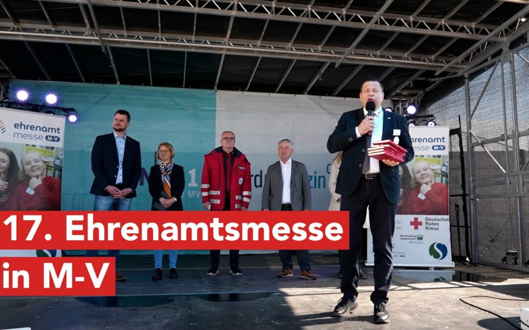 DRK Nordwestmecklenburg organisiert 17. Ehrenamtsmesse M-V auf Hanseschau Wismar