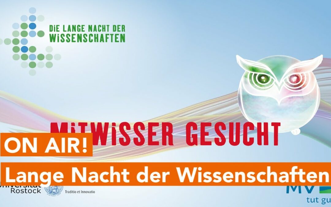 Lange Nacht der Wissenschaften 2024 ON AIR-Aufzeichnung!