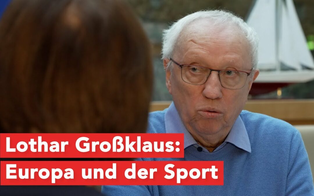 Sport verbindet Europa – Lothar Großklaus