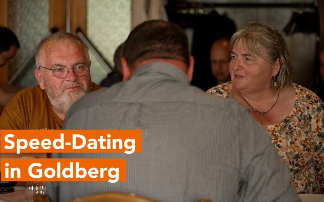 Speeddating in Goldberg – Bürger daten mit Stadtvertreter-Kandidaten