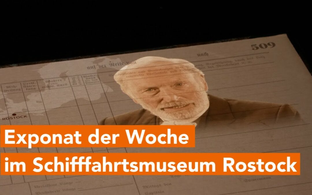 Exponat der Woche aus dem Schifffahrtsmuseum in Rostock