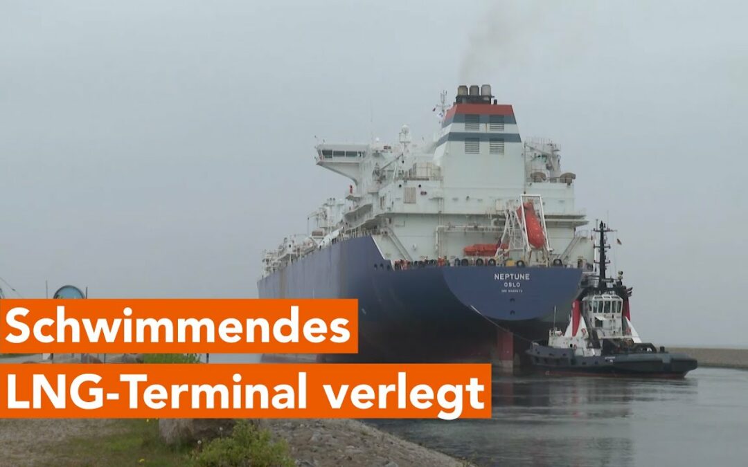 Das schwimmende LNG-Terminal „Neptune“ hat Lubmin verlassen