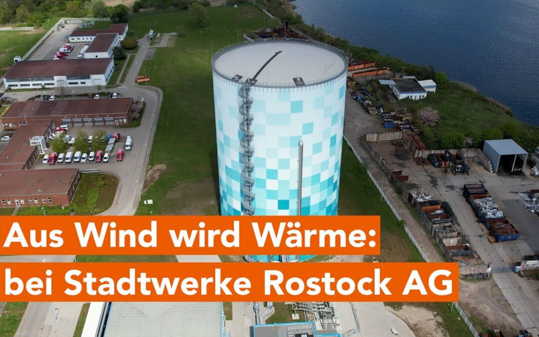 Aus Wind wird Wärme – Stadtwerke Rostock gewähren Einblick in neue Technologien