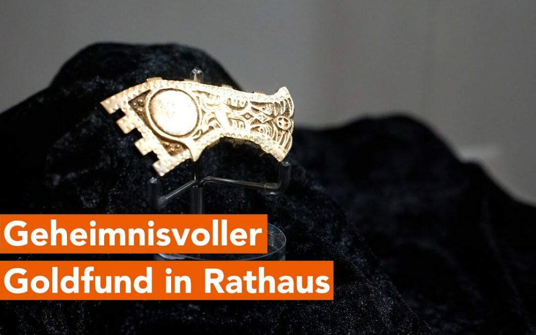 Geheimnisvoller Goldfund: Schwedische Prunkbrosche in Rostocker Rathaus