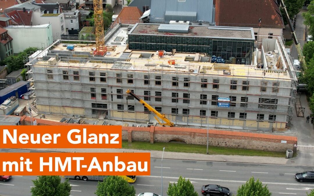 Neuer Glanz für historische Mauern: HMT-Anbau in Rostock