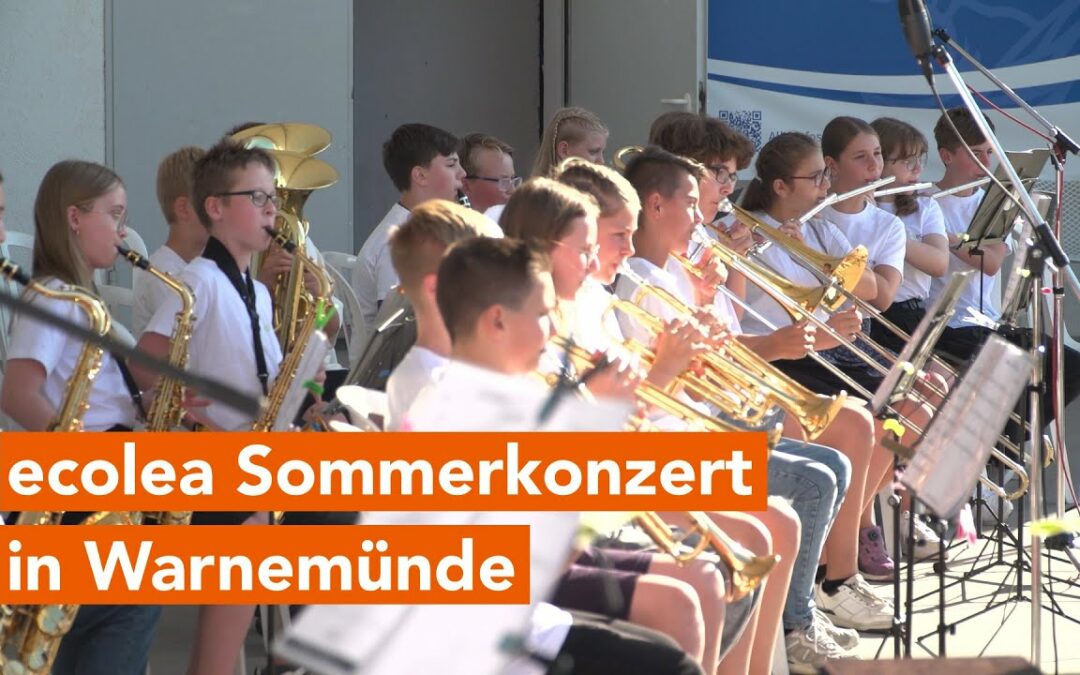 ecolea | Internationale Schule Rostock präsentierte vielseitiges Sommerkonzert auf der großen Bühne