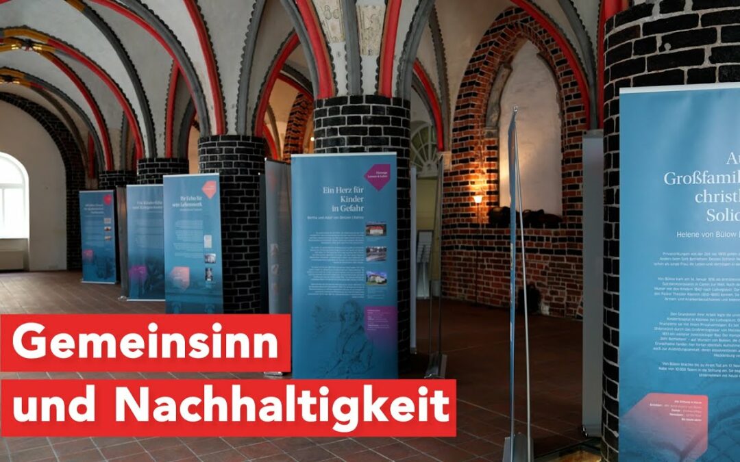 Gemeinsinn und Nachhaltigkeit – Eine Wanderausstellung zum kulturellen Erbe des Stiftens