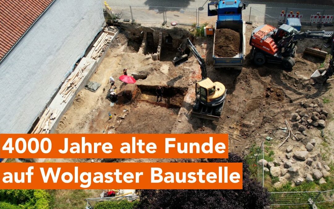 Archäologische Grabungen in Wolgast gehen weiter – Spektakuläre Funde