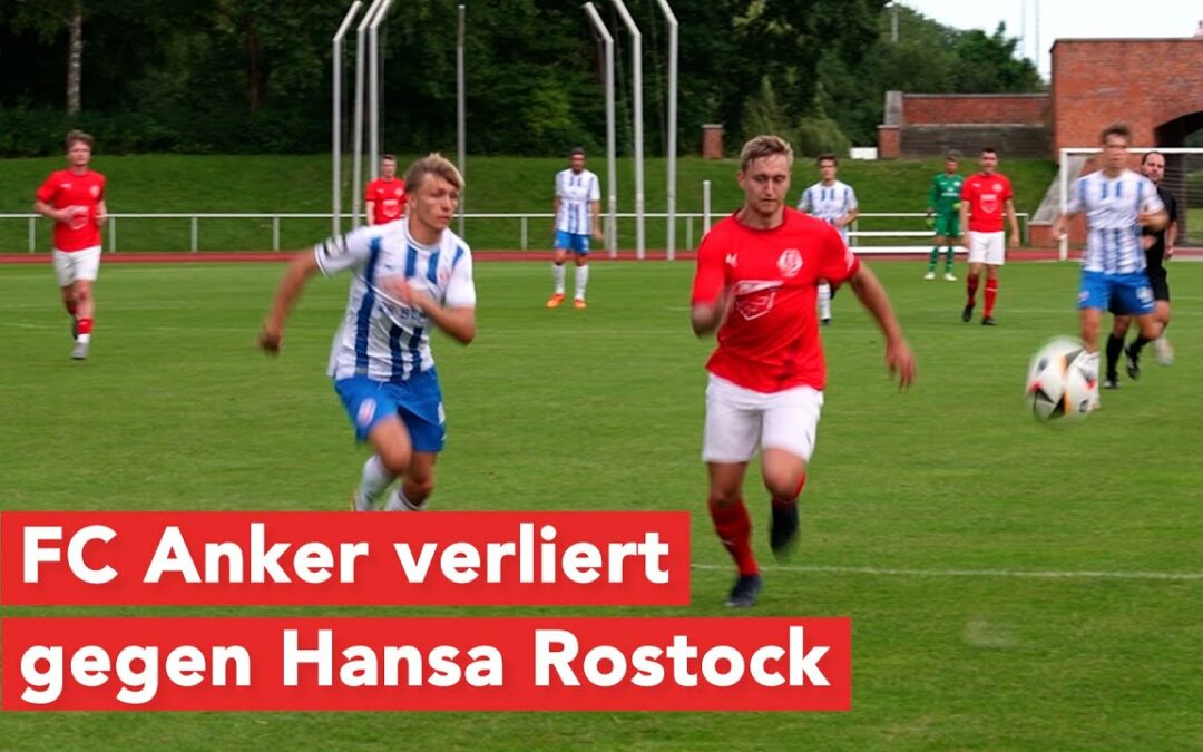 2. Vorbereitungsspiel: Anker Wismar verliert mit 6:0