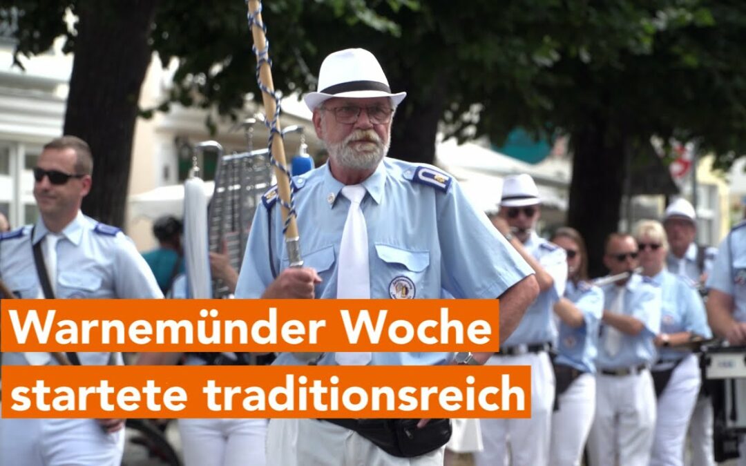 Traditionsreicher Start für die Warnemünder Woche