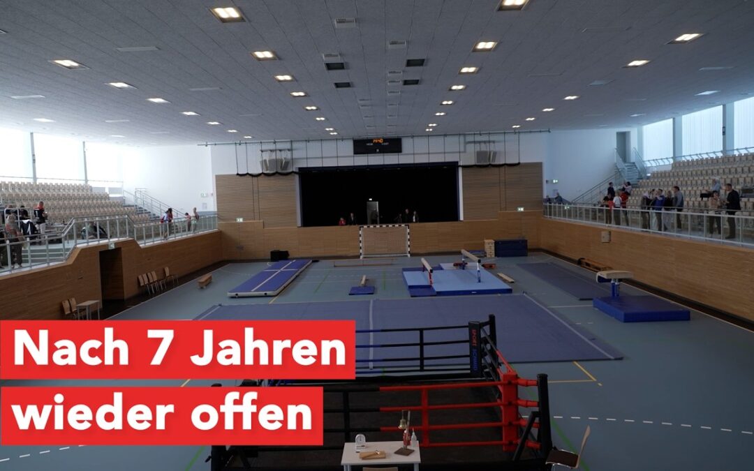 Wismars traditionsreiche Stadthalle feiert Wiedereröffnung