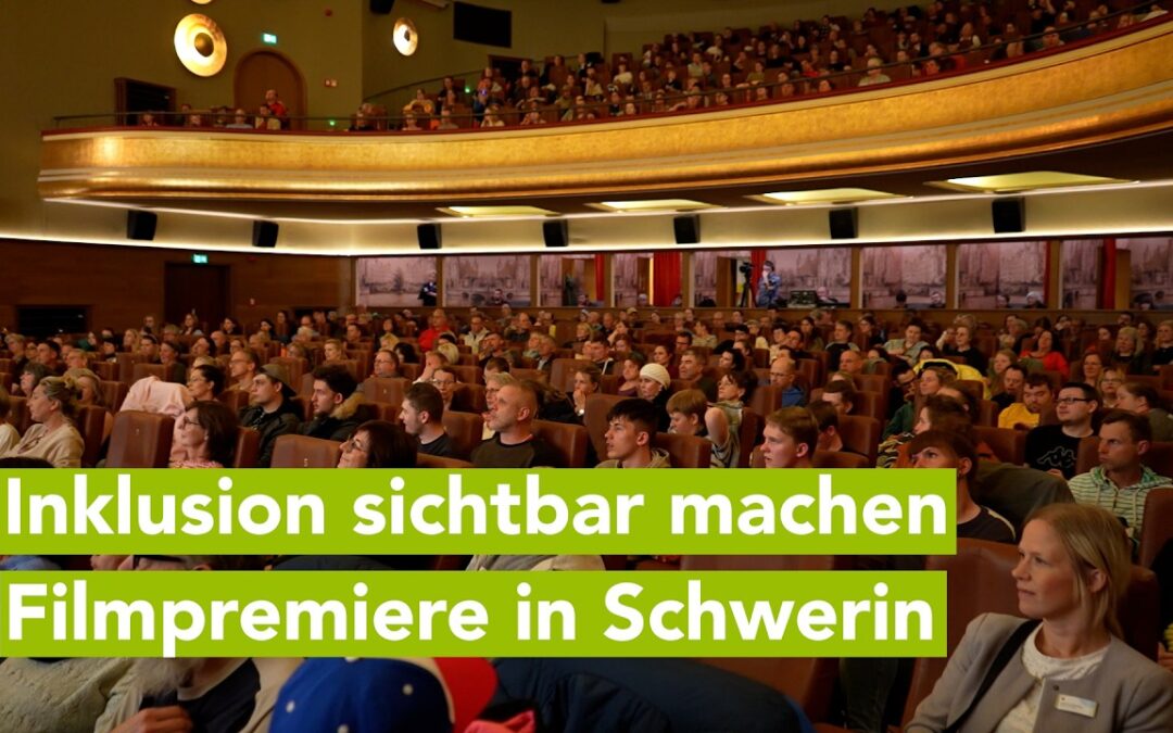 „Ein Tag im Leben“ Premiere in Schwerin zeigt Alltag von Menschen mit Beeinträchtigung