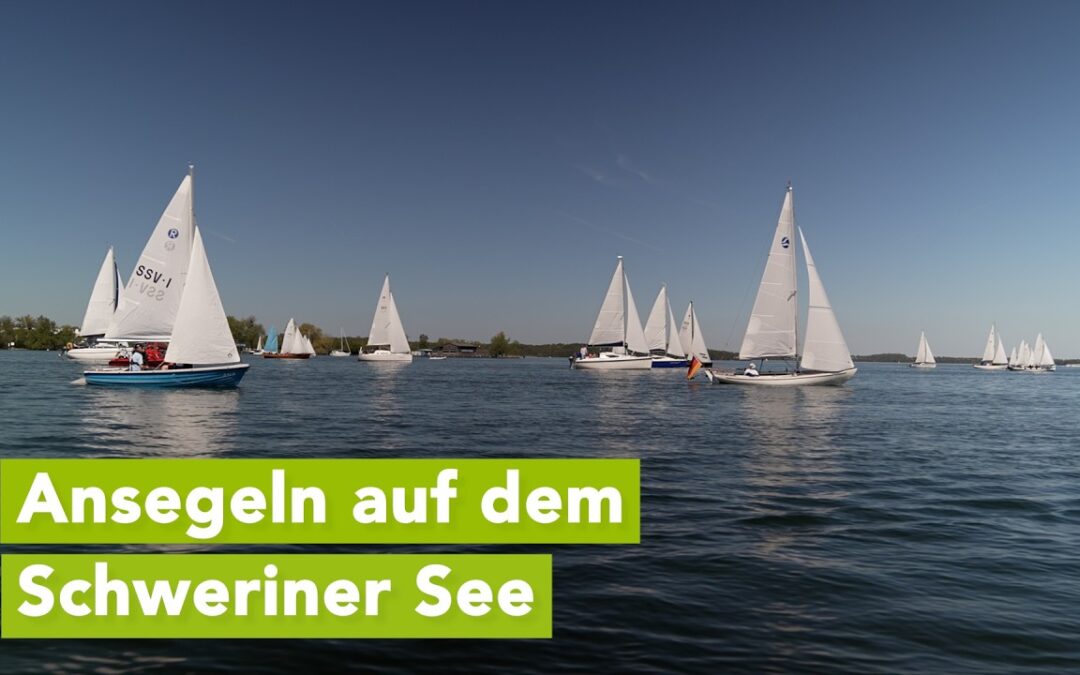 Ansegeln auf dem Schweriner See