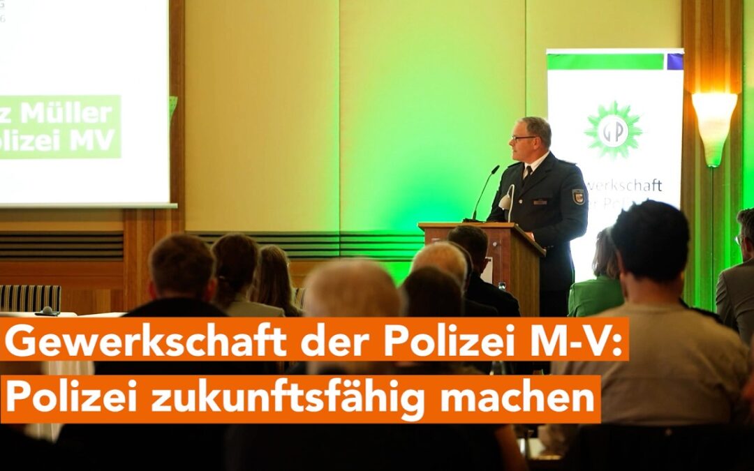 Kristin Frosch ist neue Landesvorsitzende der Gewerkschaft der Polizei M-V
