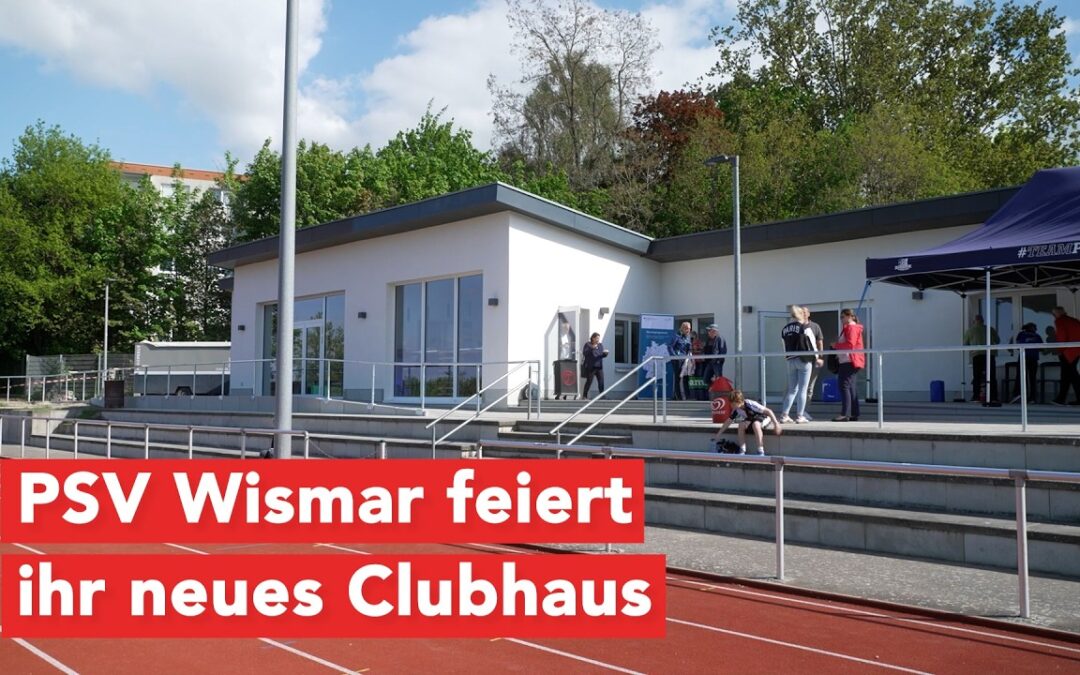 PSV Wismar feiert Wiedereröffnung des HW-Leasing Stadions