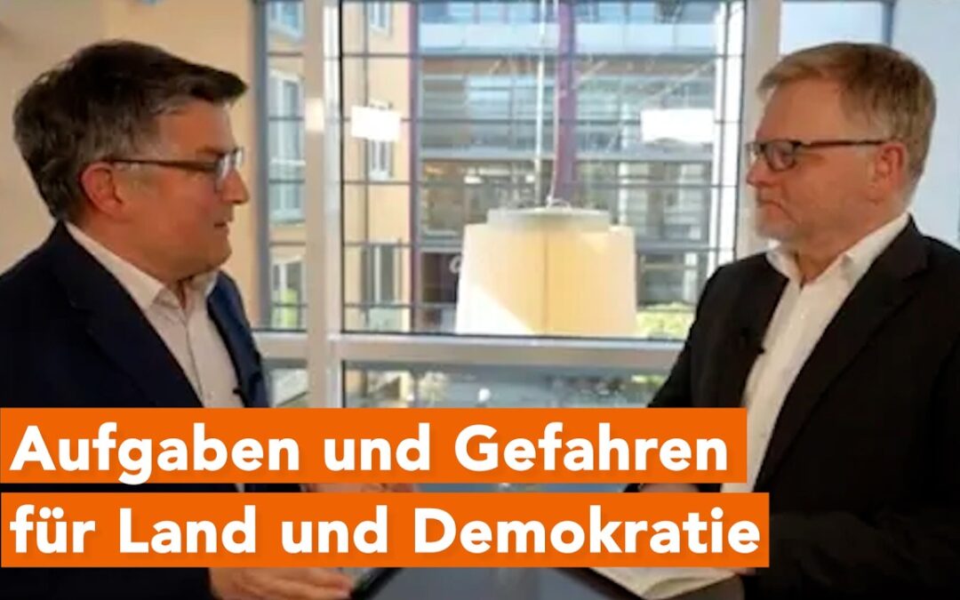 Verfassungsschutz MV: Nachgefragt bei Thomas Krense zu Aufgaben und Gefahren für Land und Demokratie