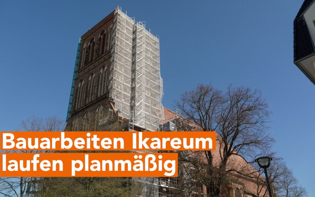 Ikareum in Anklam – Bauarbeiten laufen planmäßig